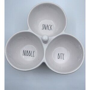 Rae Dunn Snack Nibble Bite Serving Piece